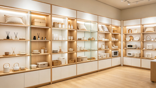 十堰家居生活展柜